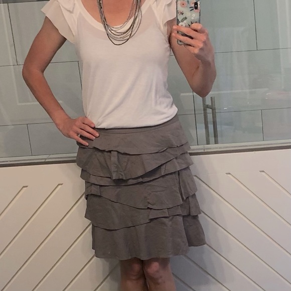 All Over Layered Ruffles Skirt - Picture 6 of 8